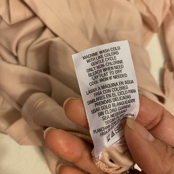 Bongo Sheer Bell Sleeve Top Detachable Tank Fairy Goth Y2K Jrs XL Rose Smoke New - Picture 7 of 10